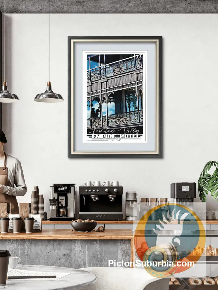 Fortitude Valley: Empire Hotel 1888 Art print - Art Print