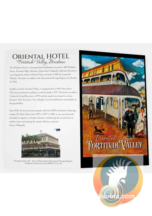 Fortitude Valley: The Oriental Hotel Greeting Card Pack / Set of 5 - Physical good