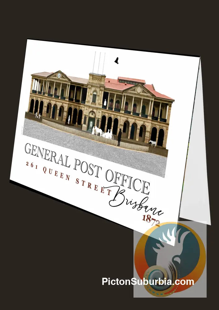 GPO 261 Queen St: Brisbane CBD - Greeting Card Pack/ Set of 5 - Physical good