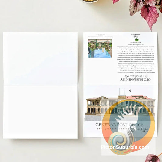 Brisbane CBD: GPO 261 Queen St Greeting Card Pack/ Set of 5 - Physical good