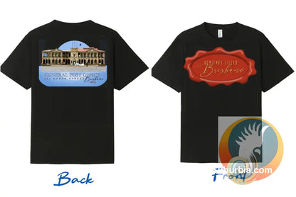 GPO Queen Street: Brisbane CBD - Tee - Black / M - T-shirt