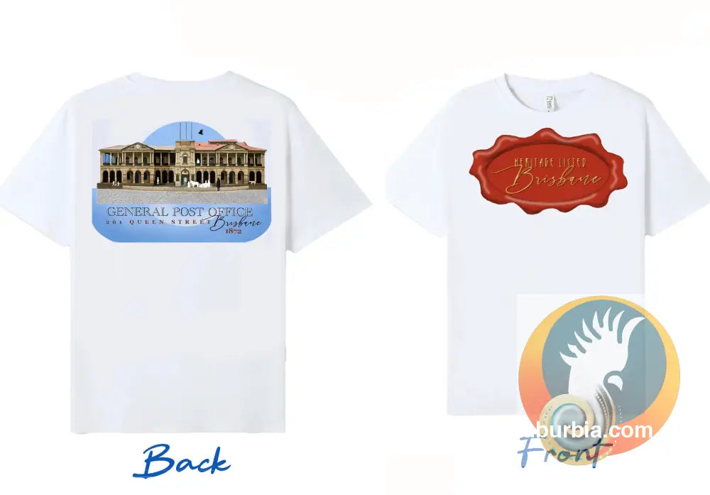 GPO Queen Street: Brisbane CBD - Tee - White / M - T-shirt