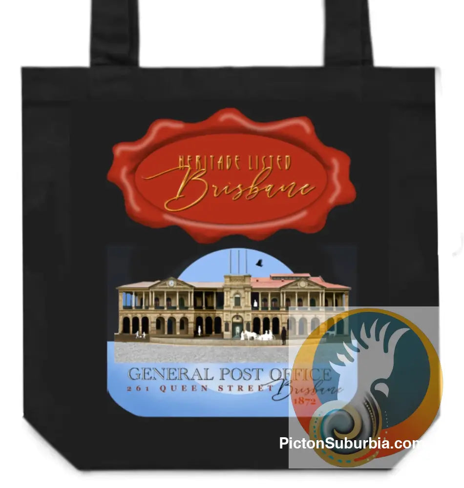 GPO QUEEN STREET: Brisbane CBD -Tote - Black - Physical good