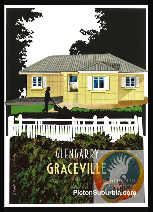 Graceville: Heritage Listed - Glengarry Art Print - Art Print