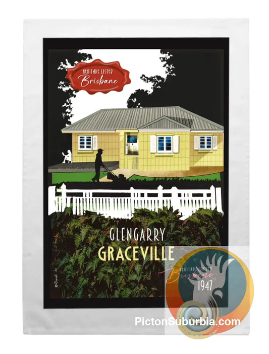 Graceville Heritage Listed: Glengarry - Tea Towel - Tea Towel