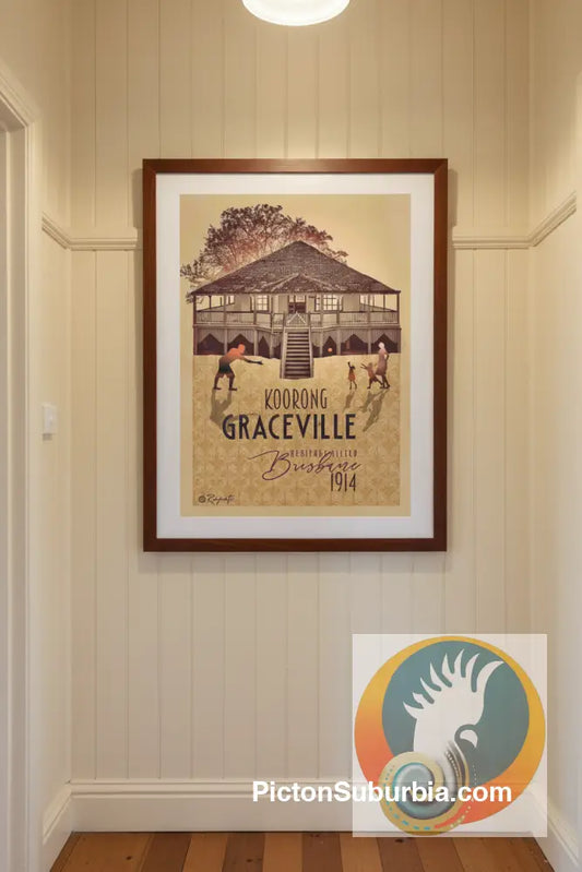 Graceville: Heritage Listed - Koorong. Art Print - Art Print