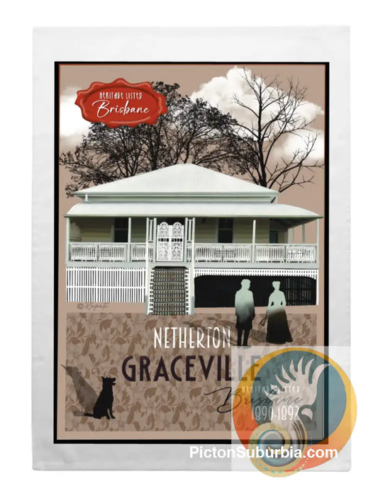 Graceville Heritage Listed: Netherton - Tea Towel - Tea Towel