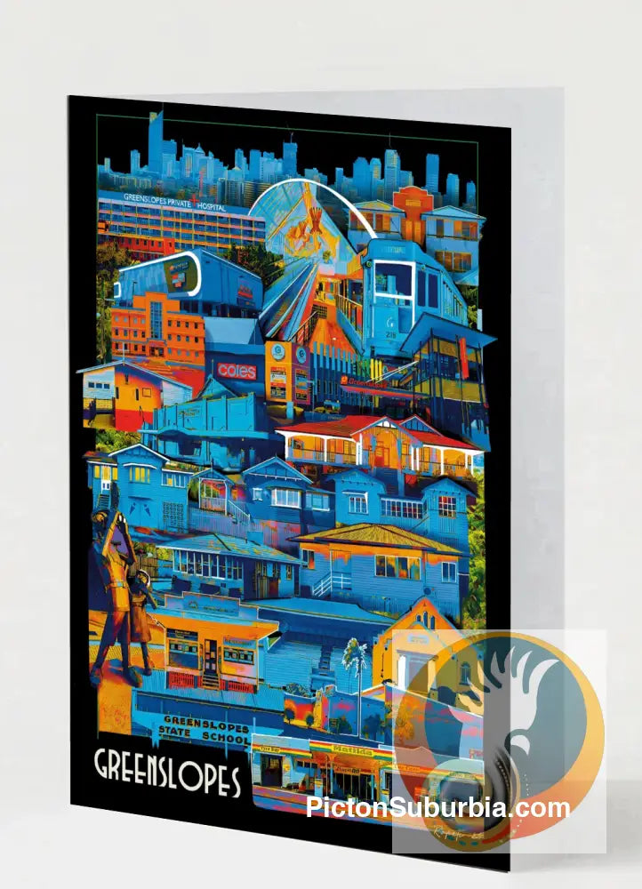Greenslopes Greeting Card Pack / Set of 5 - Physical good