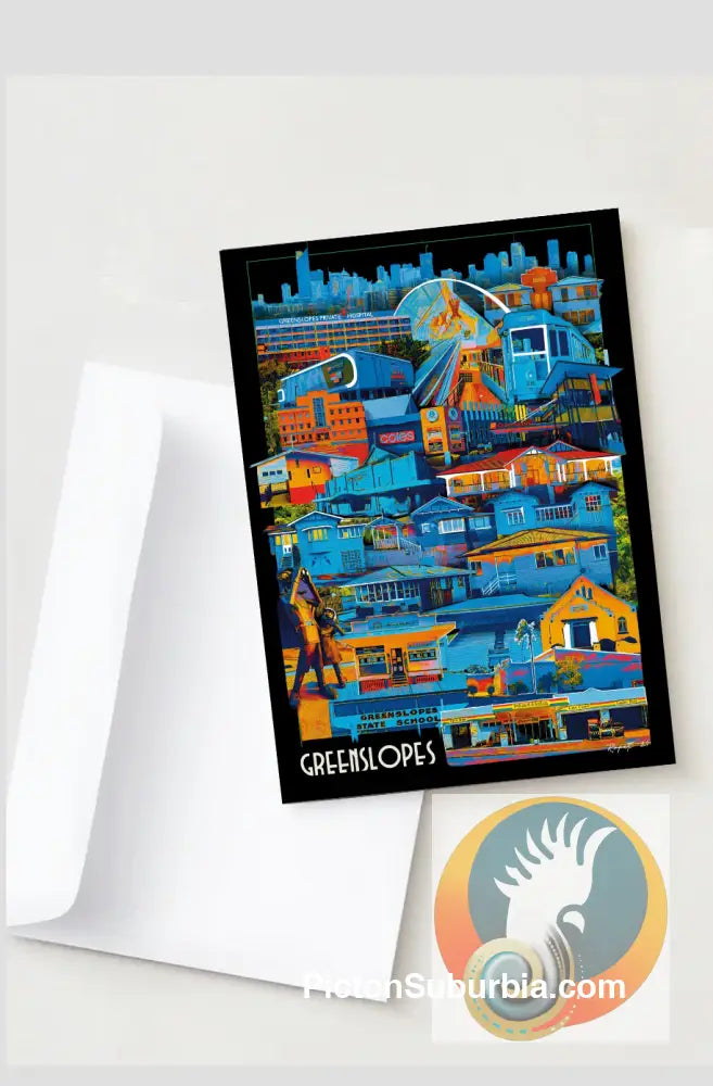 Greenslopes Greeting Card Pack / Set of 5 - Physical good