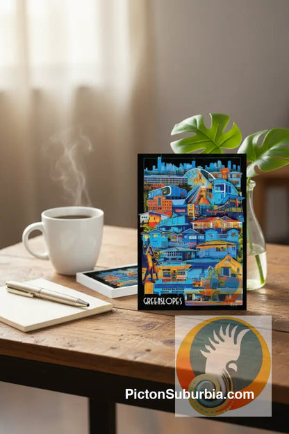 Greenslopes Suburb Postcard / Set of 5/ A6 or A5 / Postcard
