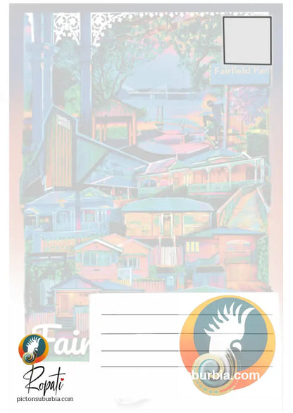 Greenslopes Suburb Postcard / Set of 5/ A6 or A5 / Postcard