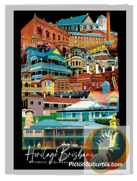 Heritage CBD 1: 100% Cotton Tea Towel - Physical good