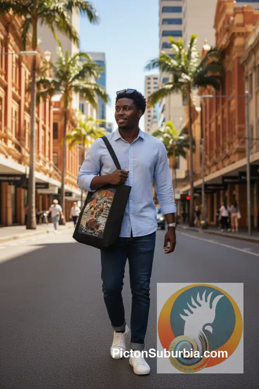 Heritage-Listed CBD Collage 1: Brisbane - Tote - ToteBag
