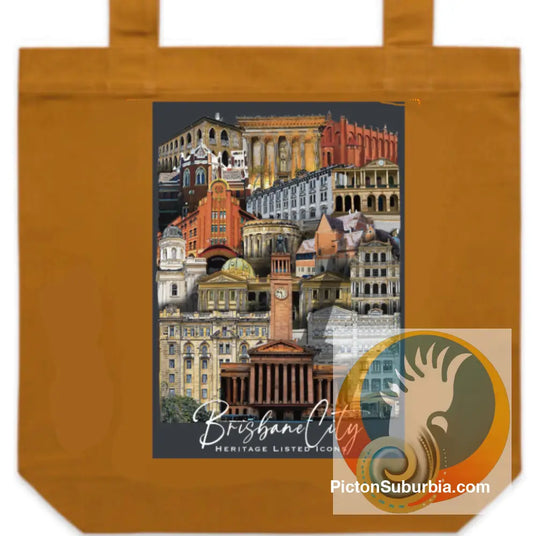 Heritage-Listed CBD Collage 1: Brisbane - Tote - ToteBag