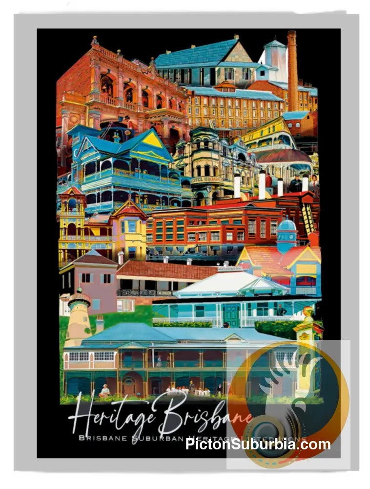 Heritage CBD 1: 100% Cotton Tea Towel - Physical good