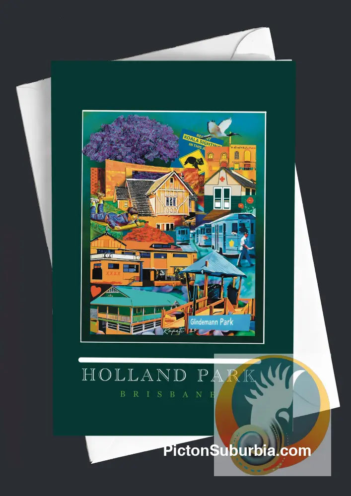 Holland Park Suburb - Greeting card Pack / Set of 5 - greeting Card