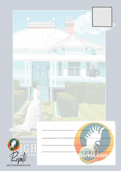 Hughesville Postcard / Set of 5/ A6 or A5 / Postcard