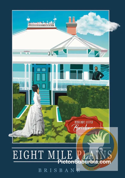 Hughesville Postcard / Set of 5/ A6 or A5 / A6 Standard - Postcard