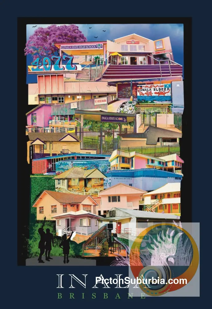 Inala 4077: Art print - A4