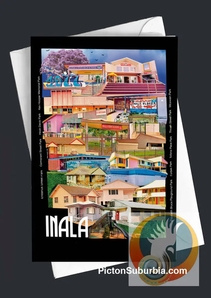 Inala Suburb - Greeting card Pack / Set of 5 - greeting Card