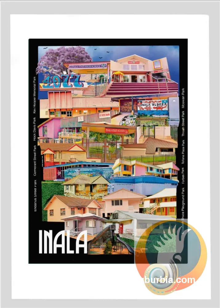 Inala Suburb: Tea Towel - Tea Towel