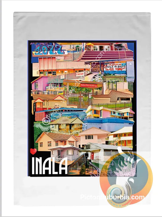 Inala: Suburban Tea Towel