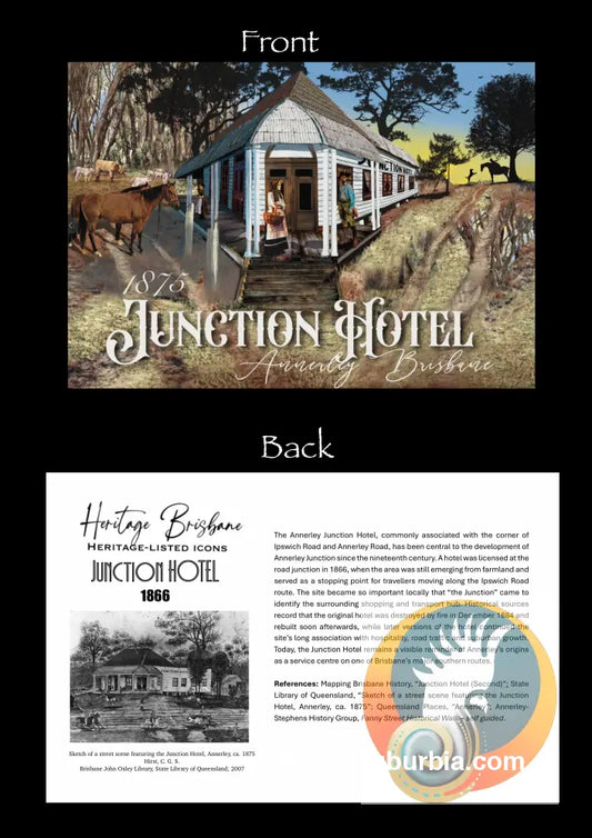 Junction Hotel: Annerley - Greeting Card Pack / set of 5 - Physical good
