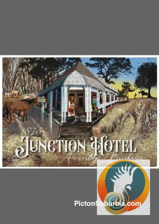 Annerley: Junction Hotel Art print. - Physical good