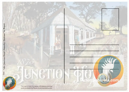 Annerley: Junction Hotel Postcard (A6 Standard or A5 Larger Card / Set of 5) - Physical good