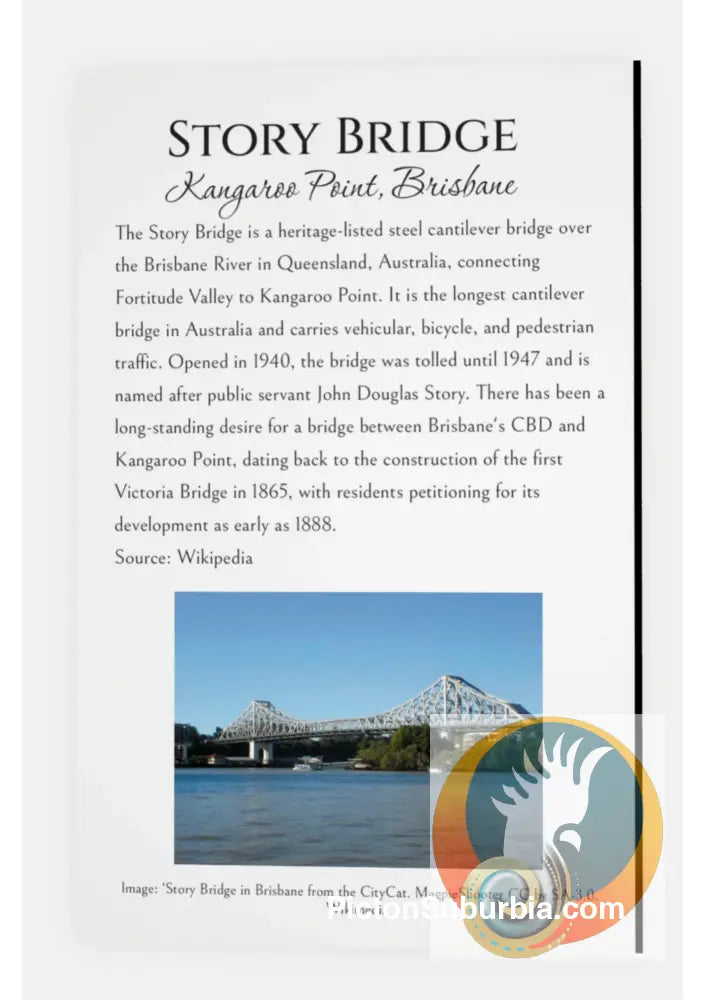 Kangaroo Point: Story Bridge Greeting Card Pack / Set of 5 - Physical good