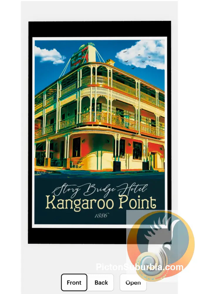 Kangaroo Point: Story Bridge Hotel Greeting Card Pack / Set of 5 - Physical good