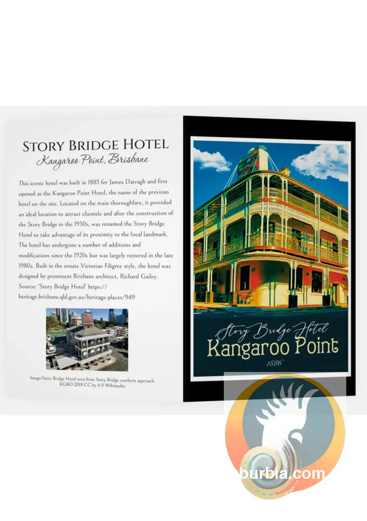 Kangaroo Point: Story Bridge Hotel Greeting Card Pack / Set of 5 - Physical good