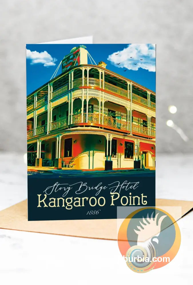 Kangaroo Point: Story Bridge Hotel Greeting Card Pack / Set of 5 - Physical good