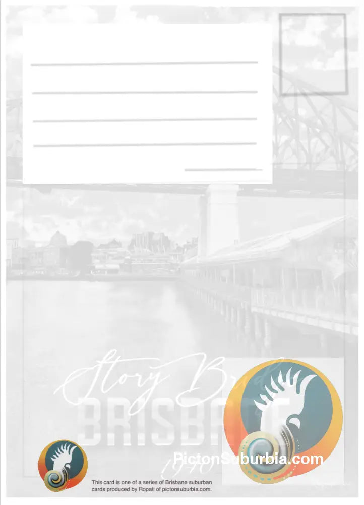 Kangaroo Point: Story Bridge Postcard Pack/ Set of 5 / A6 or A5 - Physical good