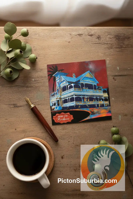Lamb House: Kangaroo Point - Postcard: (A6 Standard or A5 Larger Card / Set of 5) - Physical good