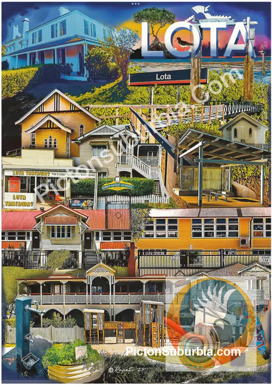 Lota: Postcard Pack/ Set of 5 / A6 or A5 - Physical good