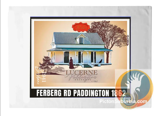 Lucerne: Paddington -Tea Towel - Tea Towel