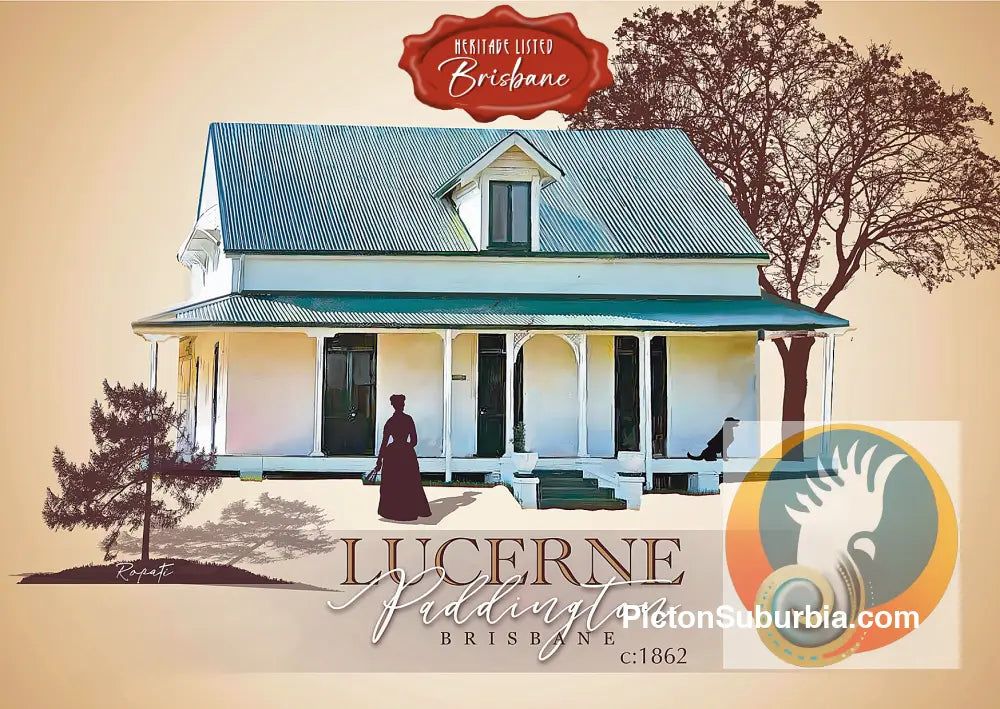 Lucerne Postcard / Set of 5/ A6 or A5 / Postcard