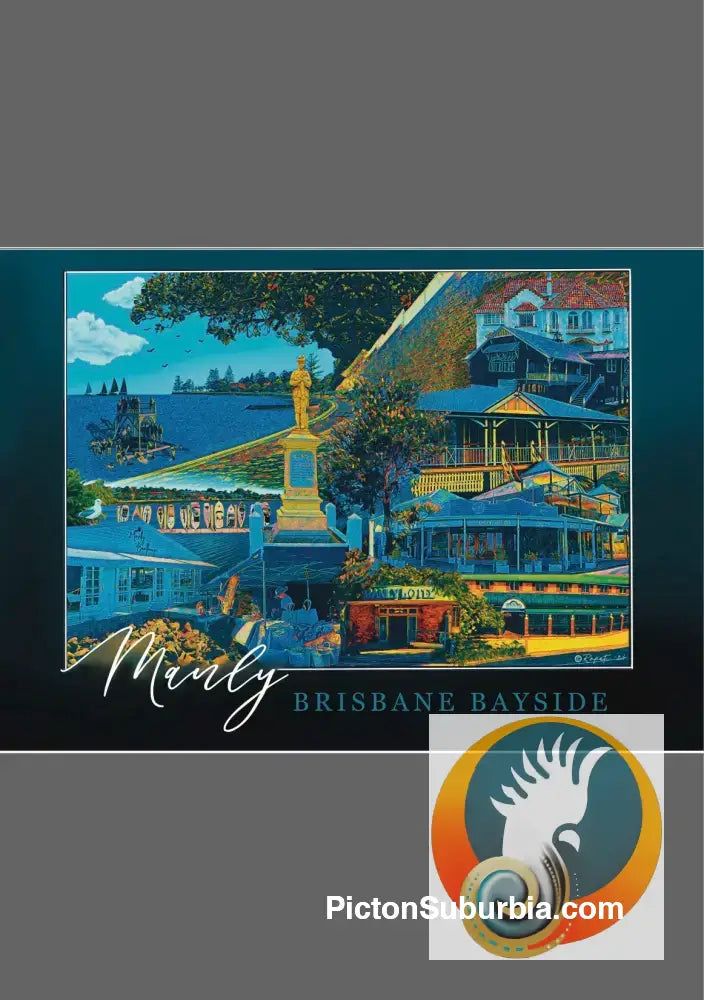 Manly: Suburb Poster Print - Physical good