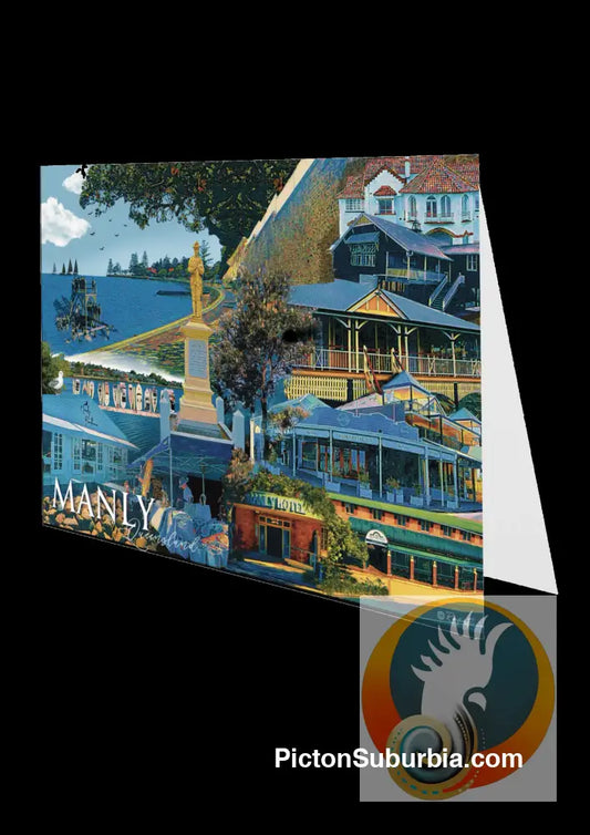 Manly Queensland Greeting Card Pack / Set of 5 - Physical good