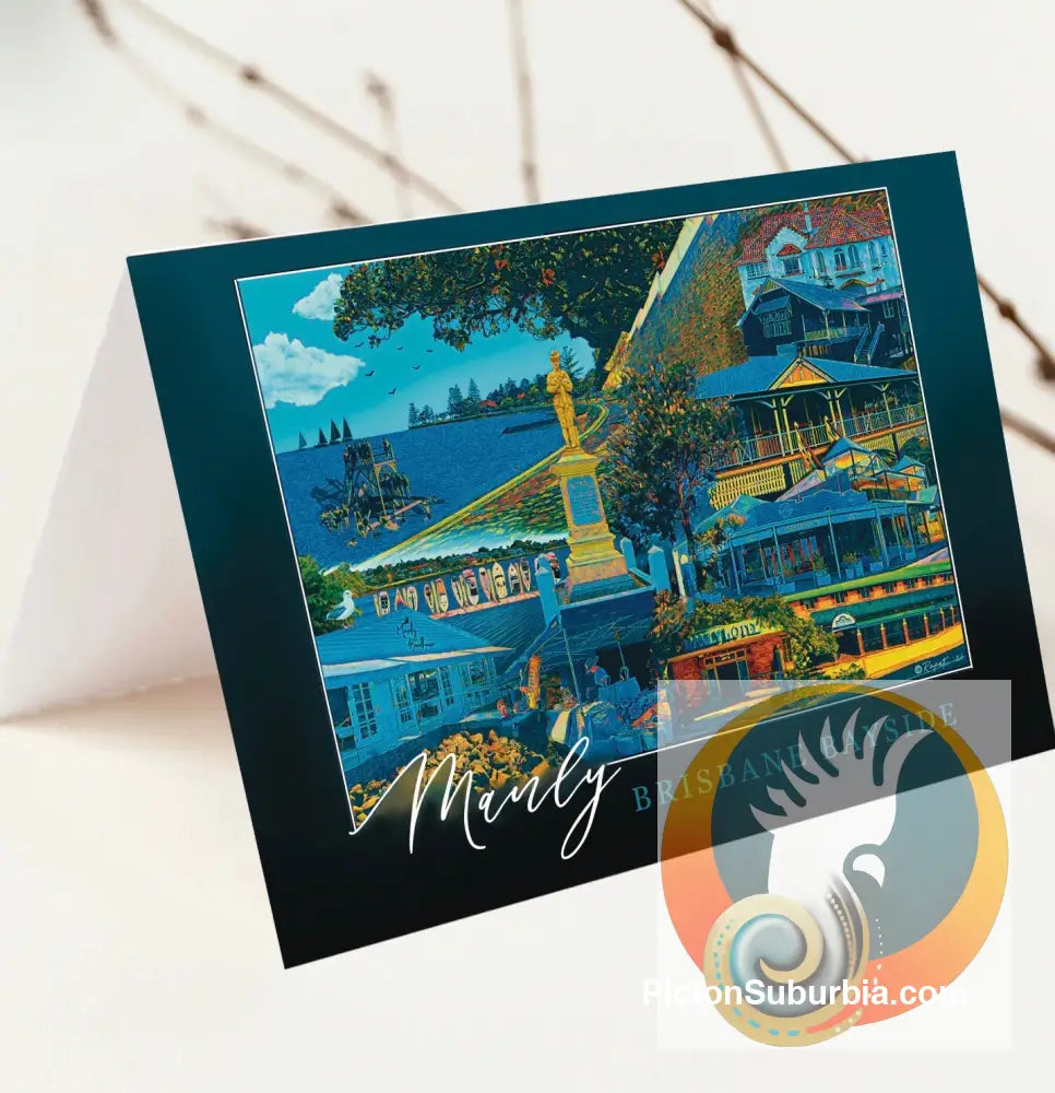 Manly Queensland Greeting Card Pack / Set of 5 - A6 - Physical good