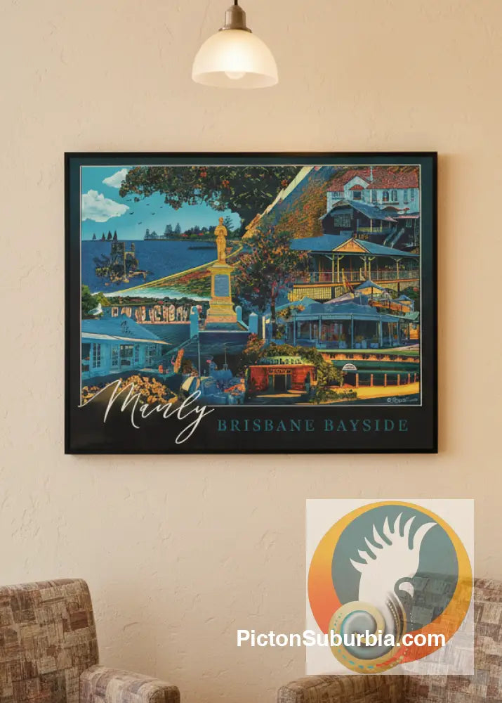 Manly: Suburb Poster Print - Physical good