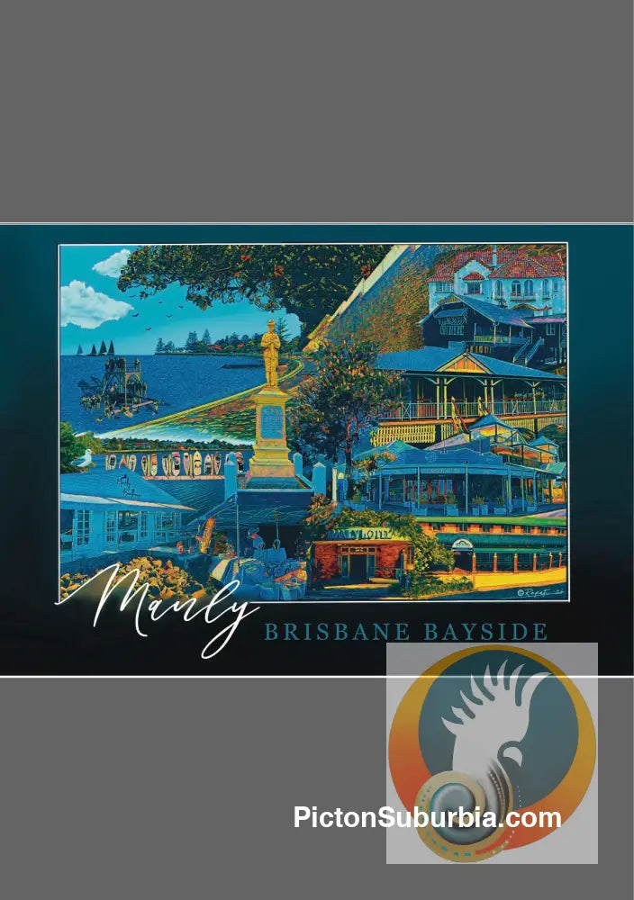 Manly: Suburb Poster Print - Physical good
