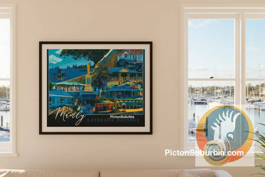 Manly: Suburb Art Print - Physical good