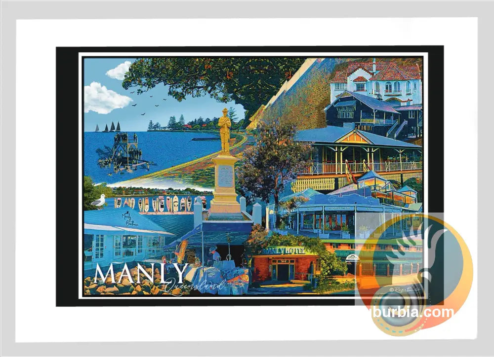 Wynnum: Tea Towel - Tea Towel