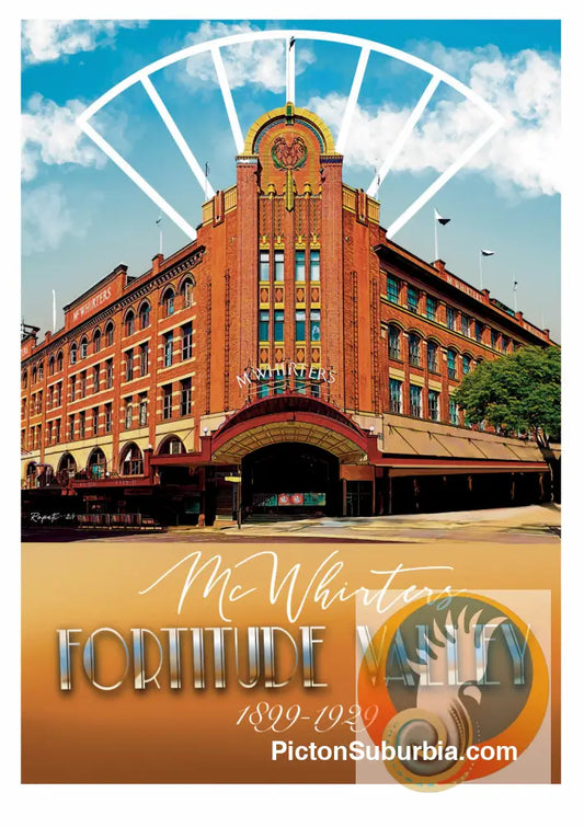 Fortitude Valley: McWhirters Art print - A4 - Physical good