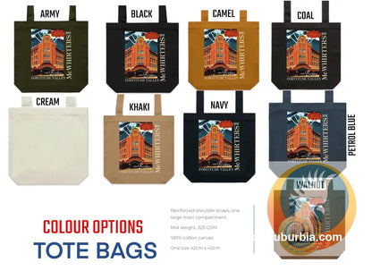 McWhirters: Fortitude Valley - Tote - Army - ToteBag