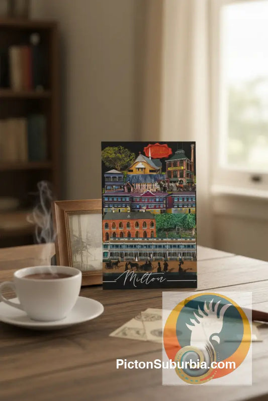 Milton Heritage Listed Postcard / Set of 5/ A6 or A5 / Postcard