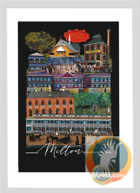 Milton Heritage Listed -Tea Towel - Tea Towel