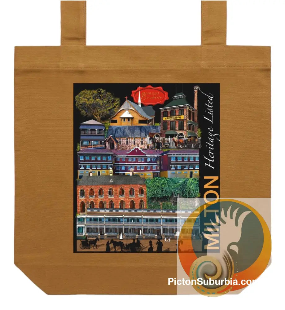 Milton Heritage Sites Tote - Camel - Physical good